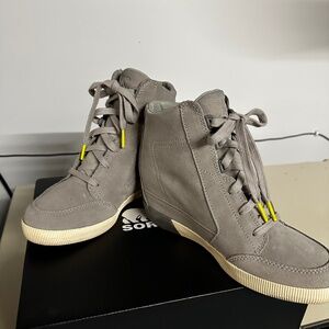 Sorel wedge sneakers